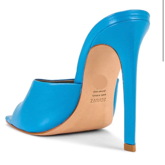Schutz Kate Heel in True Blue Size 7 - Picture 2 of 5